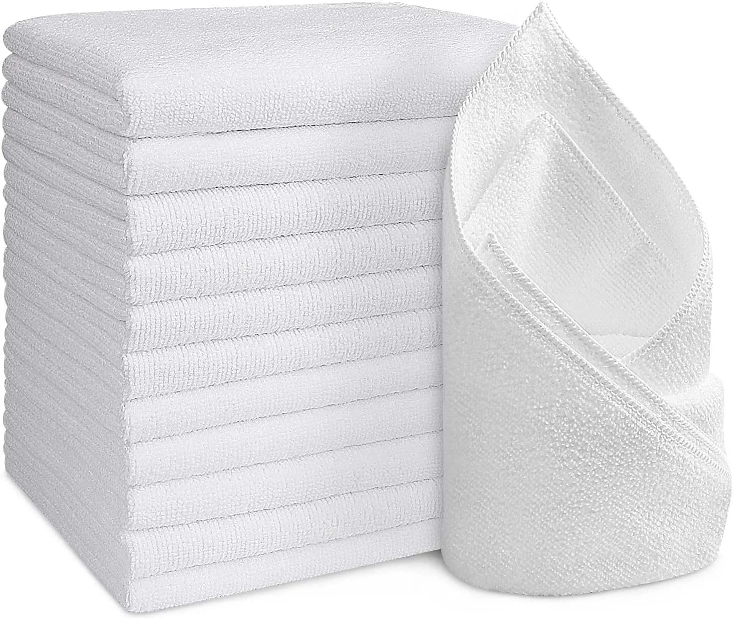 Black Salon Towel, Pack of 12