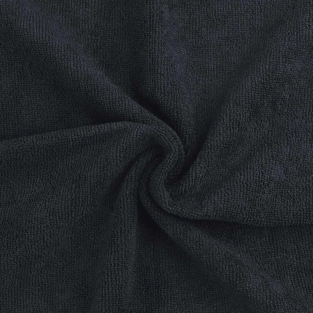Black Salon Towel, Pack of 12