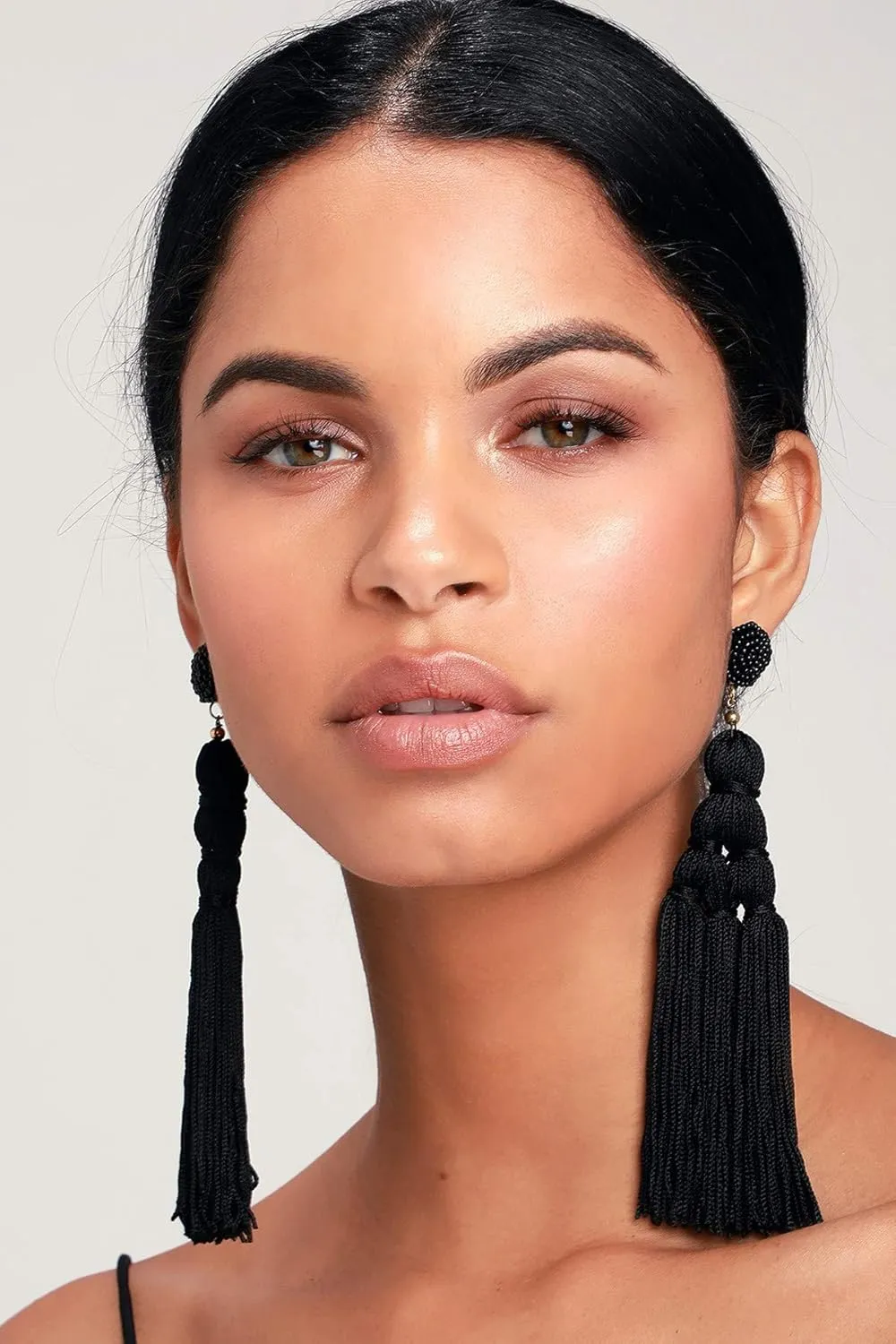 Bohemian Tassel Earrings for Women Dangling Chandelier Boho Statement Layer Earrings Long Woven Large Thread Fringe Drop Earrings