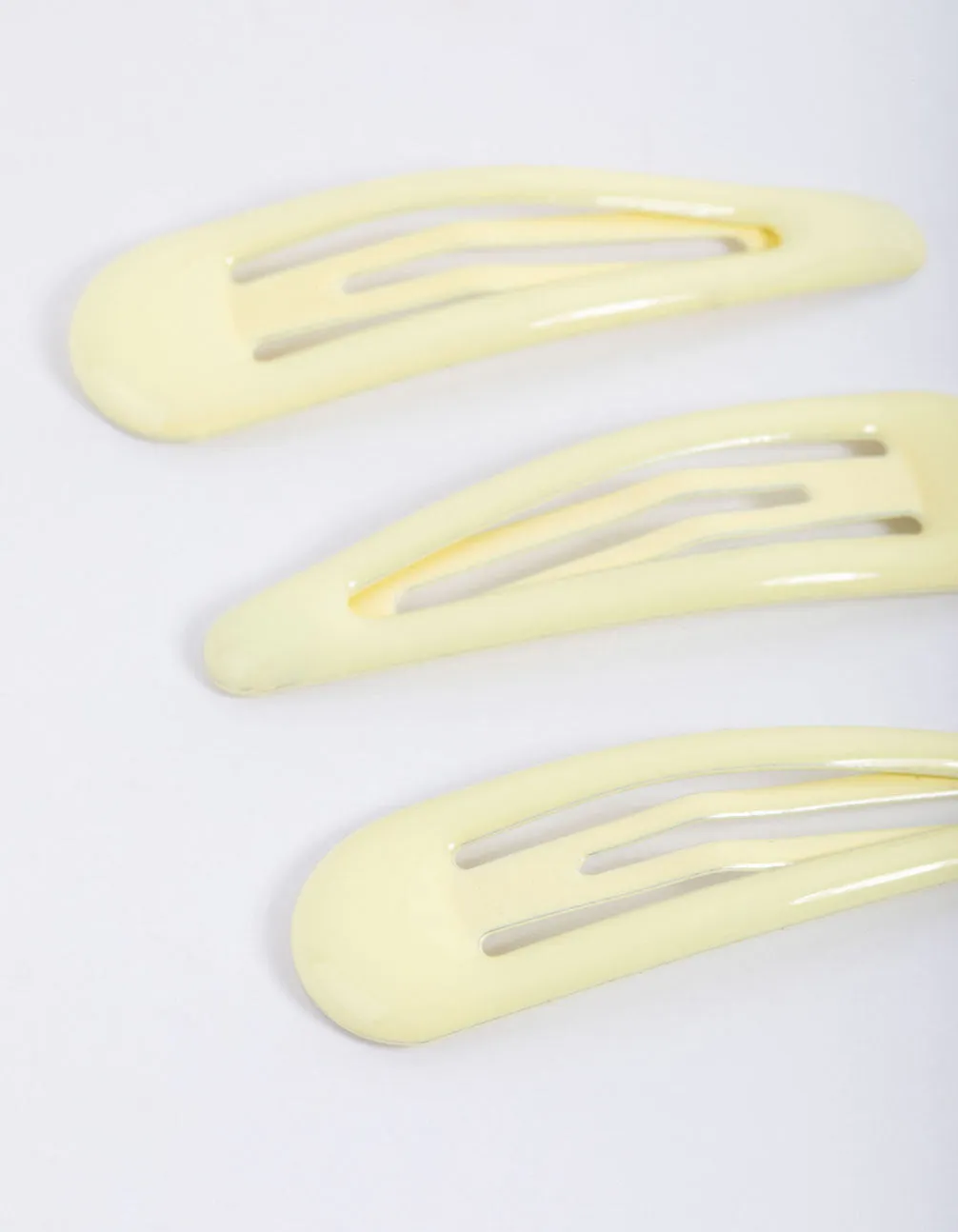 Coated Yellow Mixed Bubble Snap Clip Pack