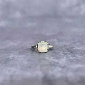 Cushion Charm - Opal Ring