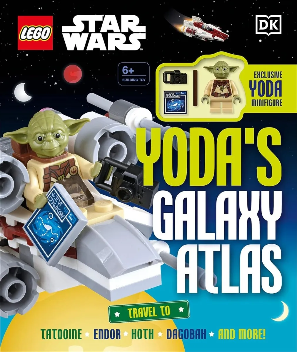 LEGO Star Wars: Yoda's Galaxy Atlas HC w/ Minifigure & Accessories