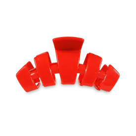 Medium Teleties Claw Clip - Rudolph Red