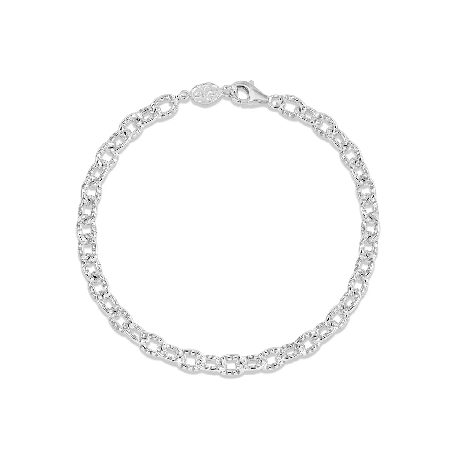 Men's Chunky Millie-Grain Chain Bracelet