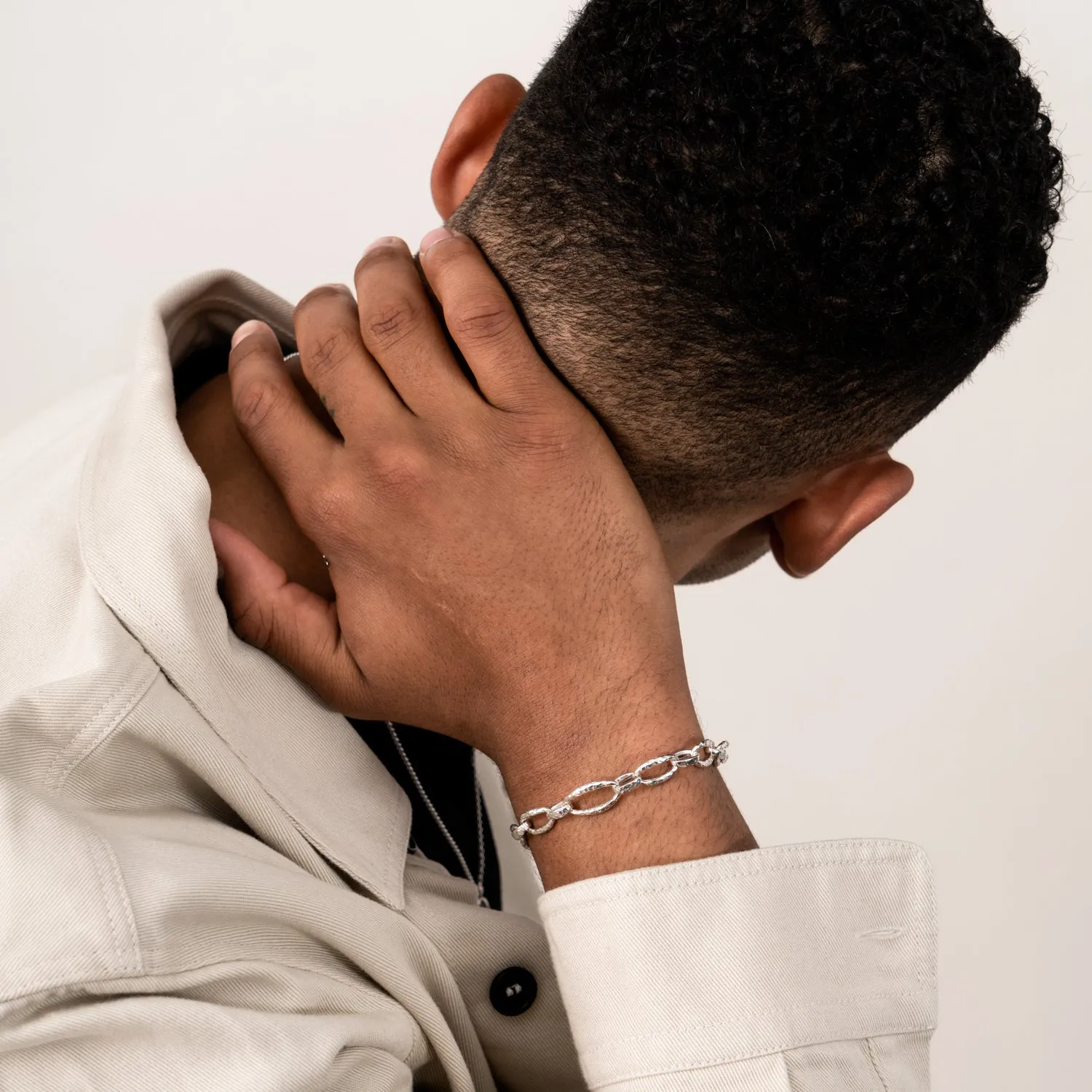 Men's Oval Link Nomad Bracelet