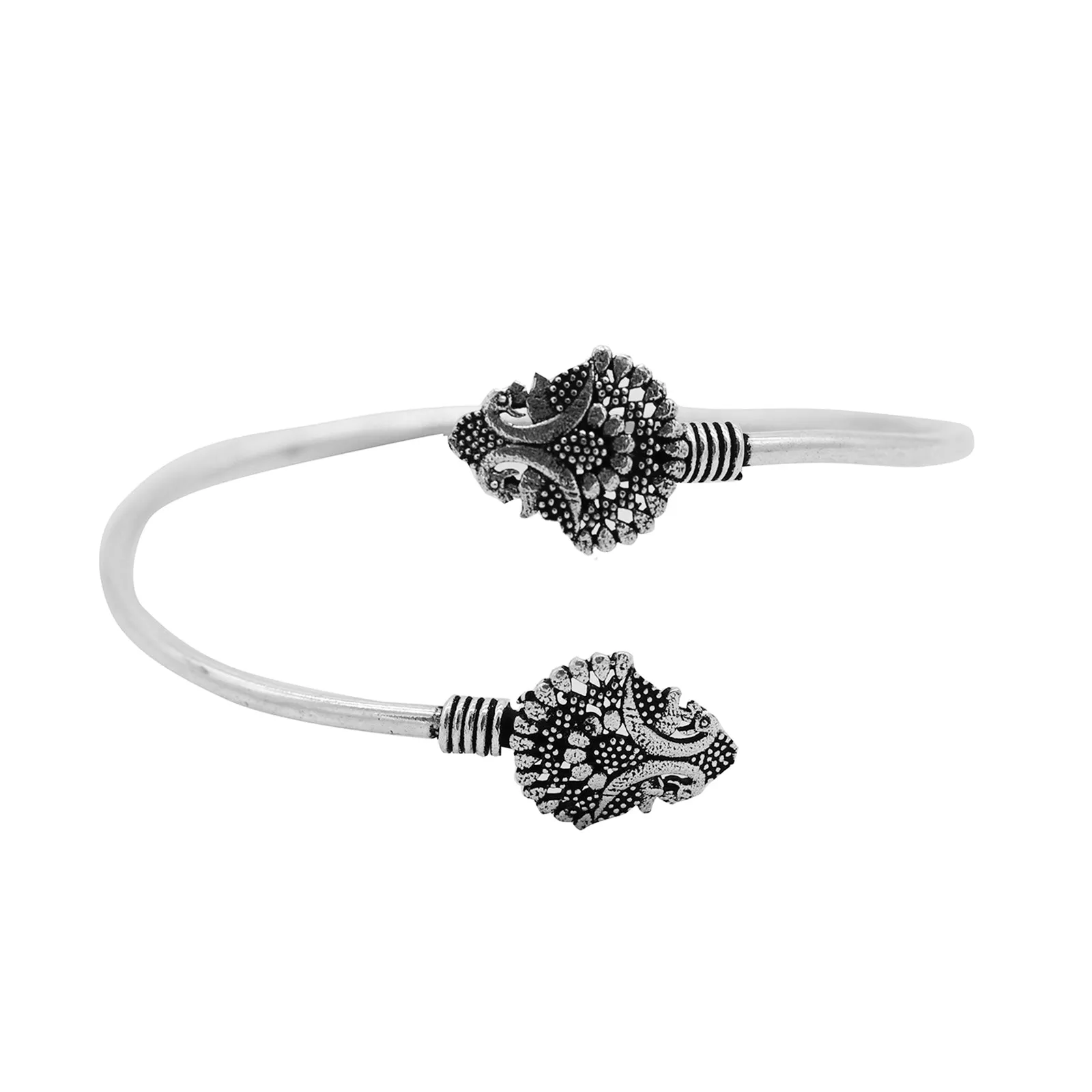 Teejh Aadya silver oxidized jewellery gift set