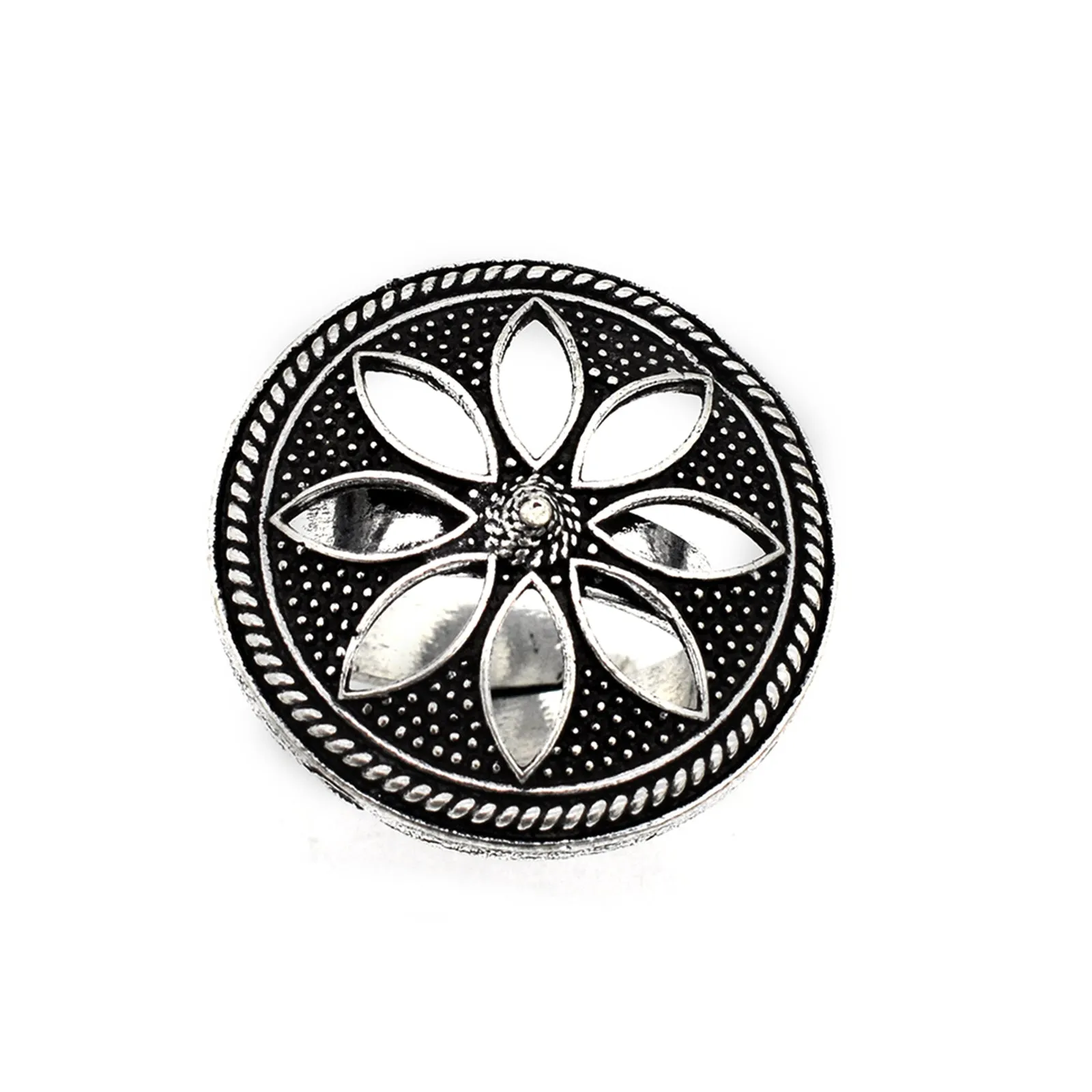 Teejh Gangika Silver Oxidised Jewelry Gift Set