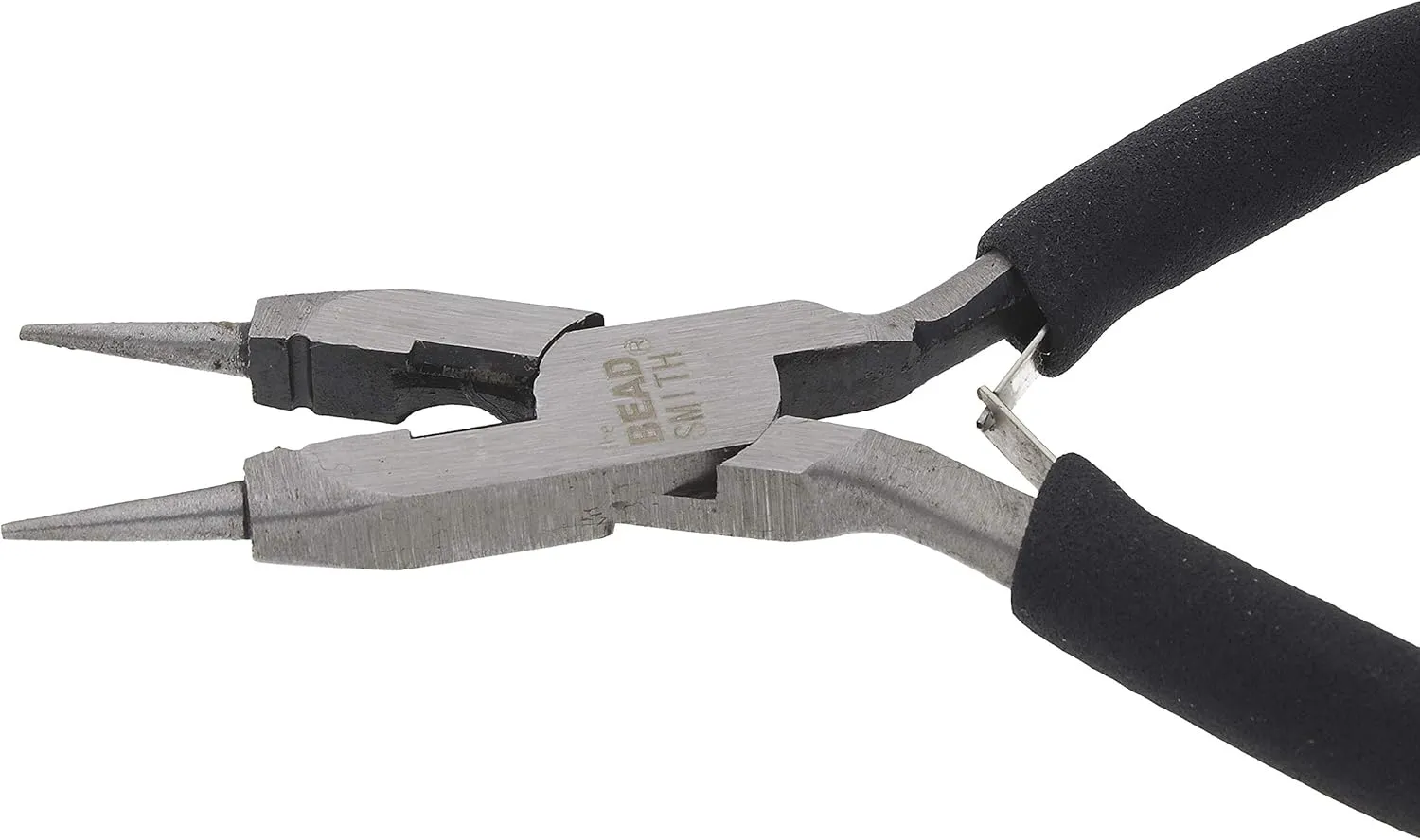 The Beadsmith 4-in-1 Multifunctional Pliers - All-Purpose Jewelry Making Tool w/Cushion Grip, 5?? Create Loops, Cut and Flatten Wire, Close Jump Rings