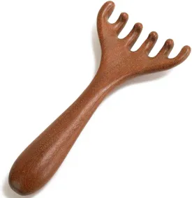 Wooden Head Massager for Stress Relax, Wood Head Scratcher, Scalp Massage Tool for Women Men